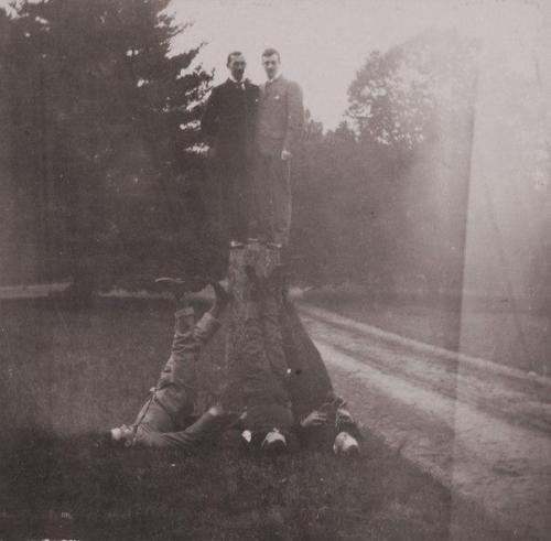 Tsar Nicholas II Among Friends, Russia c. 1900s