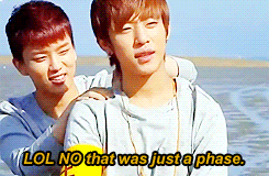 isaidwhatnow:  BFFs starring daejae the confused couple ft. himchan the third wheel