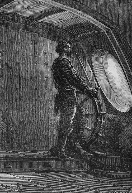 floserber:Alphonse de Neuville’s engravings for 20000 Leagues Under the Sea by Jules Vernes.