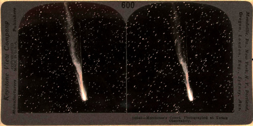 northmagneticpole: Photographs of Morehouse’s Comet, September 1, 1908