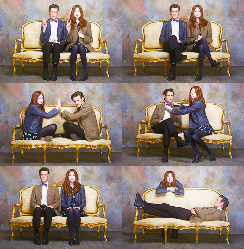 doctorwho:  Matt and Karen 