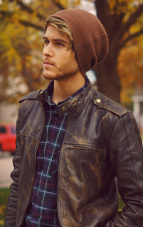 pretaportre:  Adam Gallagher, style blogger of I AM GALLA, wearing a Viparo jacket and an American A