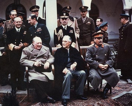 The “Big Three”: Tehran, Yalta and Potsdam.