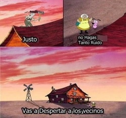 teestasquedandosolo:  Muriel siempre tan preocupada  