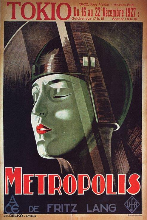 magictransistor:  Metropolis. Fritz Lang. 1927