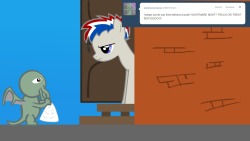 askfilmcut:  find my awesome friend with the most awesome voice ever here http://shortcircuitmlp.tumblr.com/  That last panel&hellip; *gigglefits*