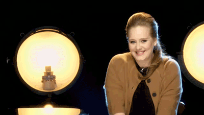 only-adele:  Adele being the adorable woman she is. 