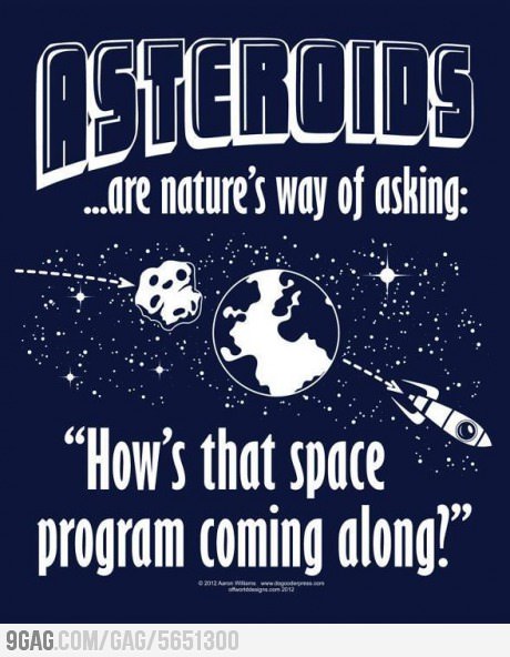 9gag:  Asteroids 
