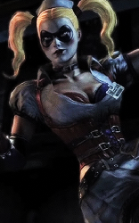 thisisfunnymistahj:  9 photos of Harley Quinn in:Batman Arkham Asylum  
