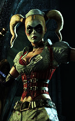 thisisfunnymistahj:  9 photos of Harley Quinn in:Batman Arkham Asylum  