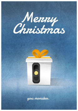 mrshabba:  Video Game Christmas Cards by