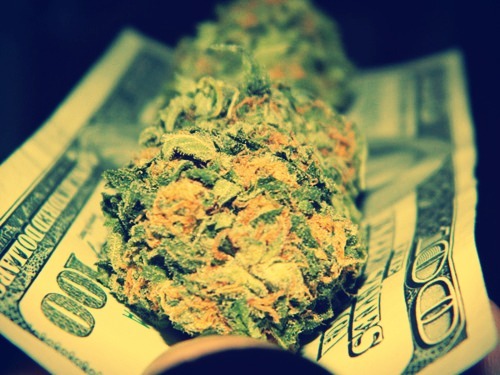 juicest-babyy:  Kush & Money $$