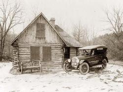 indypendent-thinking:  Two women in new Oldsmobile