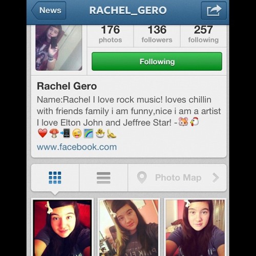 Follow my sistaaa @rachel_gero! She’s a lil cutie 👭 #follow #sisters #babysis #followback #instagram
