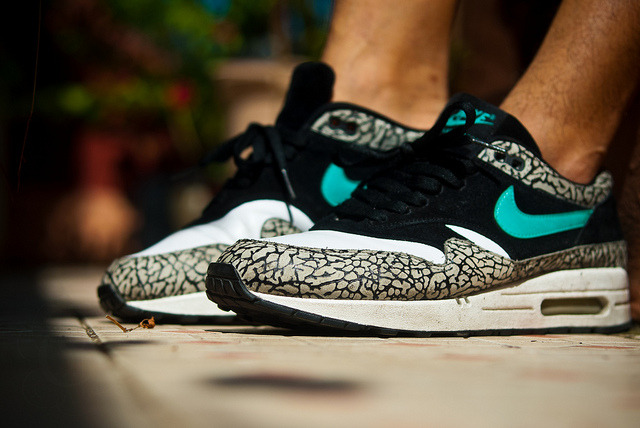sweetsoles:  Nike Air Max 1 ‘Atmos Elephant’ (whoretaleza)