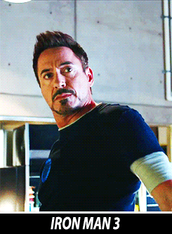 loki-cat:  evolution of tony’s sexy hair 