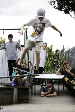 skatermatee:  The middle guys face, though1