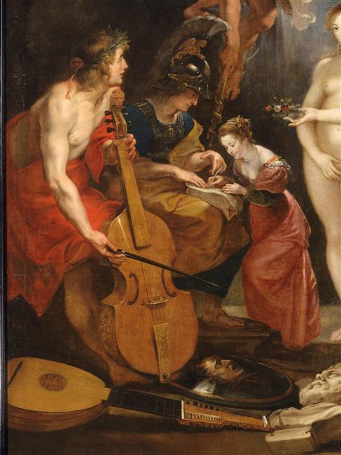 kecobe:Peter Paul Rubens (Flemish; 1577–1640)(above) Oil sketch for “The Education of Marie de’ Medi