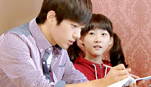 if myungsoo was your tutor… ⊙ω⊙