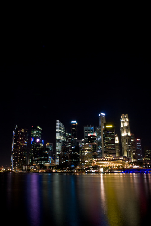 Singapore at night