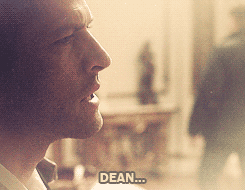 trenchcoatsandtimetravel:  #Castiel knows hundreds of languages #and thousands of ways to say any given thing #but i don’t think there was ever a word for him #that meant as much #as ‘Dean’  