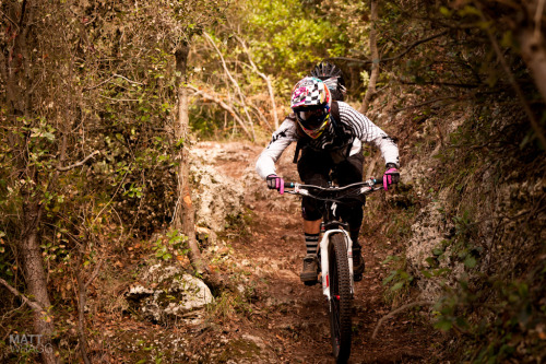 Pretty rad to see one of your riding buddies on Pink Bike. Made my Monday.