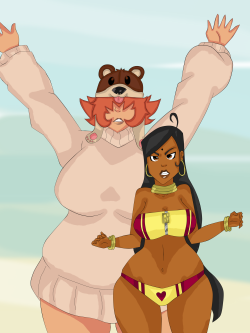 Gala And Grizzly Fanart!