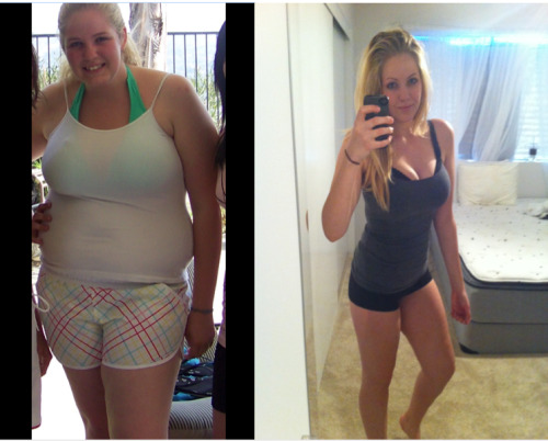 stronghealthyconfidence:weloveefearless:Updated before and during. -75 lbs :) Weloveefearless.tumblr