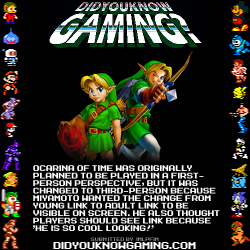 didyouknowgaming:  The Legend of Zelda: Ocarina