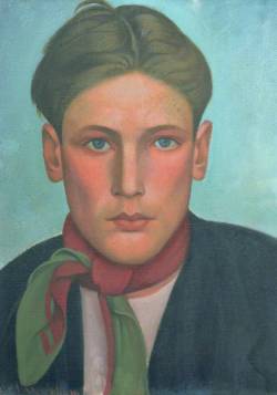 blastedheath:  Richard Wyndham (British, 1896-1948), Head of a Boy, c. 1920. Oil on canvas, 40.8 x 31 cm. Touchstones Rochdale, Rochdale, Greater Manchester. 