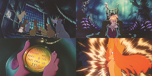 Courage of the heart is very rare. The stone has a power when it’s there. The Secret of NIMH (