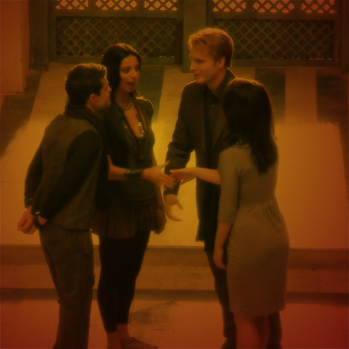 panlight: Benjamin, Tia, Carlisle and Esme in Egypt.