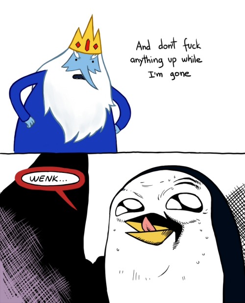 During the Reign of the Gunthers, Ice King’s porn pictures