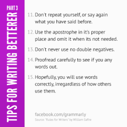 grammarlyblog:  More tips for writing betterer! 