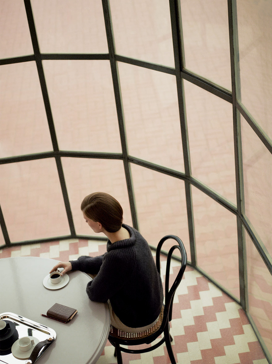 birdcagewalk:  Hermès – Vestiaire d’Hiver 2012 Boyfriend pullover in yak knit