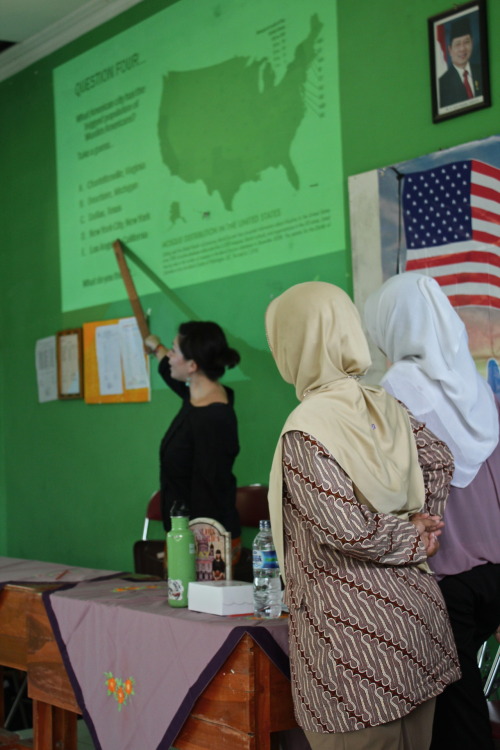 Recently I was invited by an Islamic middle school in my area to give a presentation on Muslims in A