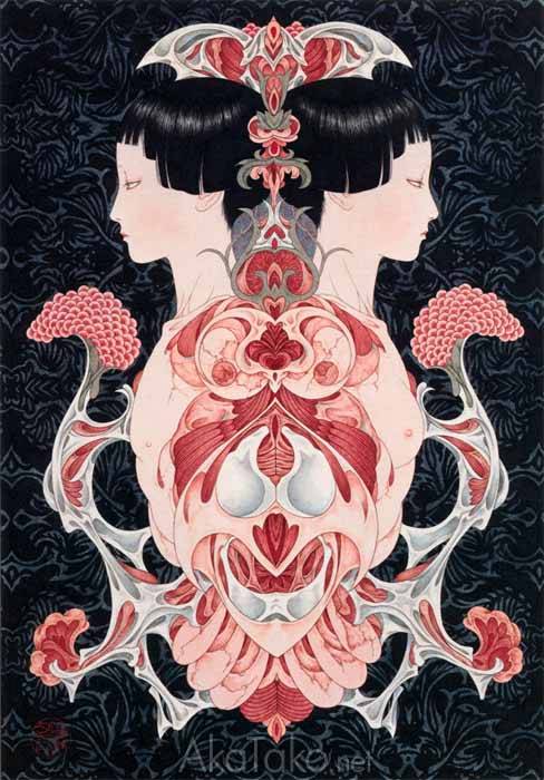 from “Necrophantasmagoria” by Takato Yamamoto