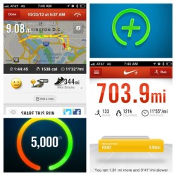 #picstitch#running #nike #nikefuel #nikeplus #justdoit#whilemostofyouweresleeping#10k (at Washington Navy Yard Gym)