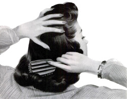rubyarmoire:  retrowunderland:  Vintage hair