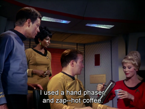 greenscrewdriver: scifigrrrl: That is one fine yeoman you got there. I love how pleased she is. Rand