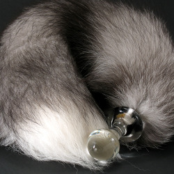 daddystendertouch:  A must have for all the little pets out there :-)) See more at: http://crystaldelights.com/store/crystal-delights/crystal-minx-plug-fox-tail-plug-wbrownwhite-tail/ cute 