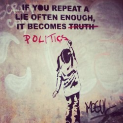 qinones21:  #politics #truth #2012 (at Jim’s Steakout) 