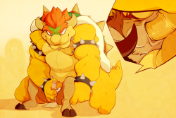 hardscalies:  The sexy king koopa ^_^ 