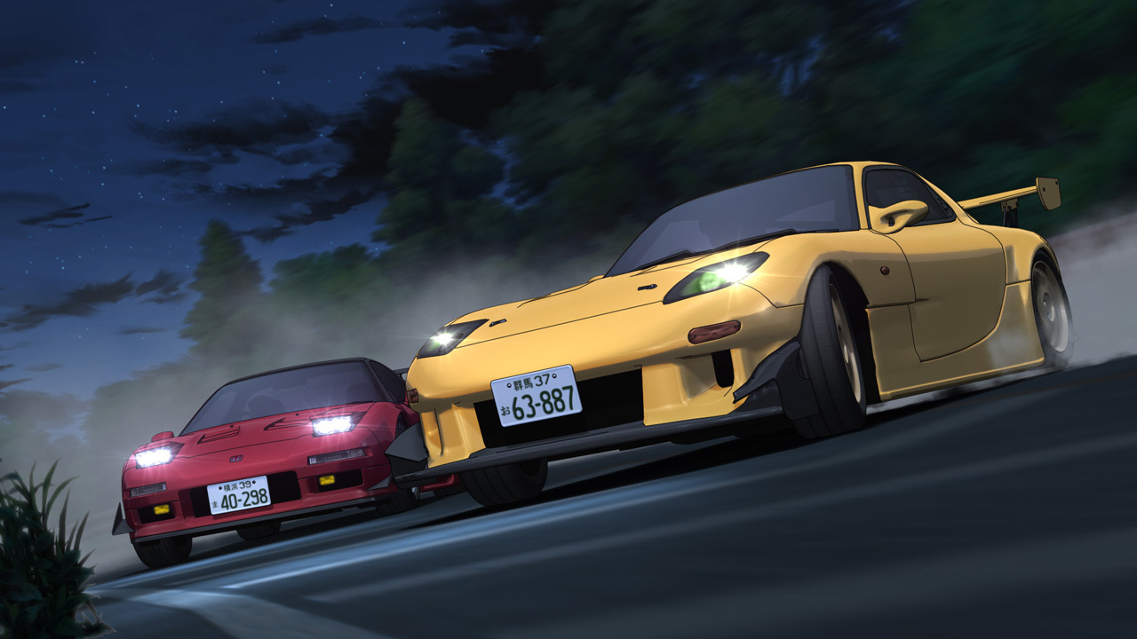 Very Anonymous Initial D Fifth Stage Preview Fd Vs Nsx