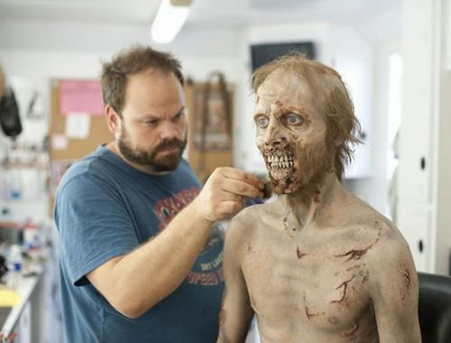 XXX Zombie Makeup “The Walking Dead” photo