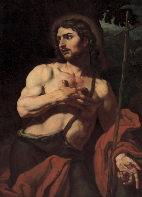 necspenecmetu:  Johann Carl Loth, Saint John the Baptist, 17th century 