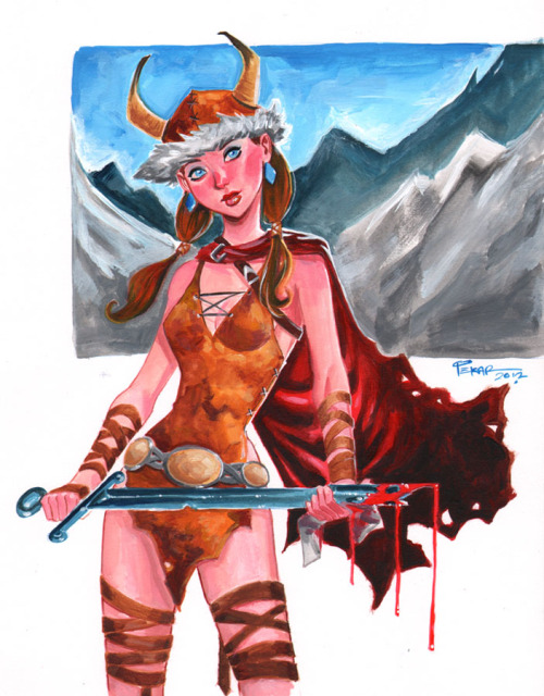 Viking Girl//Joe Pekar(DA)(Blog)