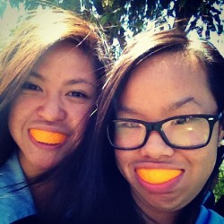 We So Hot #Oranges #Yum #School #Herpderp #Likedasunrise