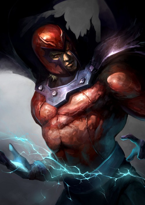 svalts:  Magneto Created by PccuMessi (Via: herochan) 