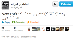 philsbaldnoggin:  nigel-godrich:  thom-yorke:  ✧･ﾟ: *✧･ﾟ:* \(◕‿◕✿)/ *:･ﾟ✧*:･ﾟ✧  nigel what are you doing  he’s being kawaii  